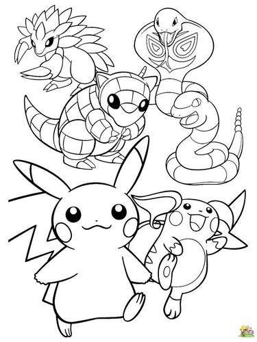 199+ Legendary Pokemon Coloring Pages: Catch 'Em with Color 185