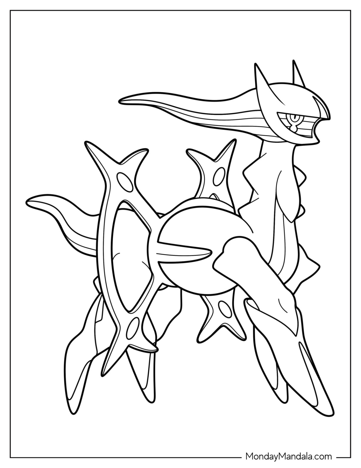 199+ Legendary Pokemon Coloring Pages: Catch 'Em with Color 19