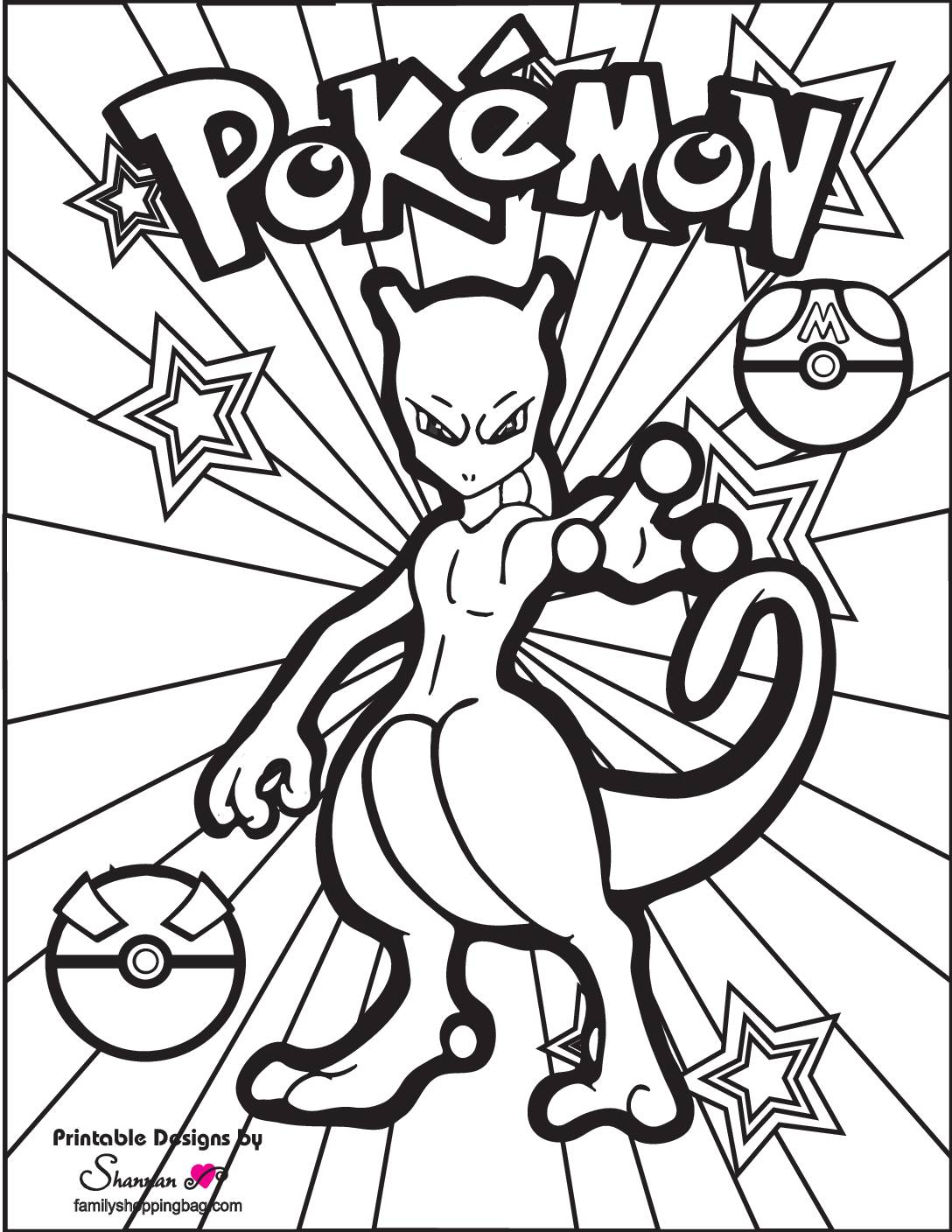 199+ Legendary Pokemon Coloring Pages: Catch 'Em with Color 25