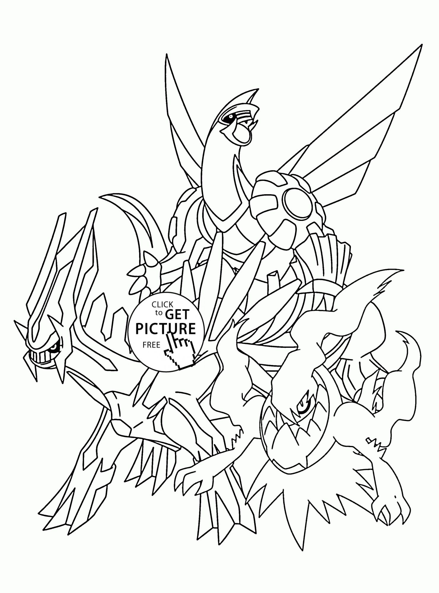 199+ Legendary Pokemon Coloring Pages: Catch 'Em with Color 64