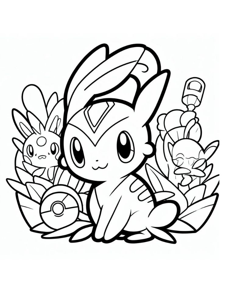 199+ Legendary Pokemon Coloring Pages: Catch 'Em with Color 74