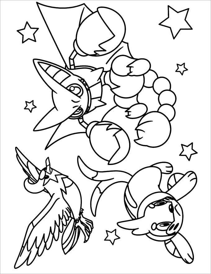 199+ Legendary Pokemon Coloring Pages: Catch 'Em with Color 99