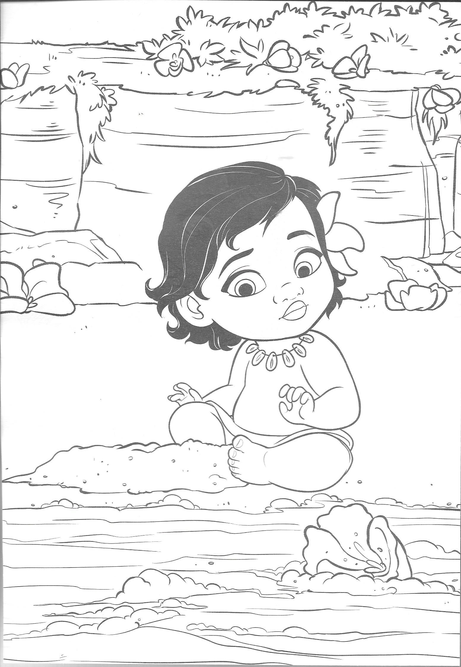 199+ Moana Coloring Pages 101