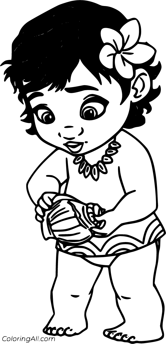 199+ Moana Coloring Pages 113