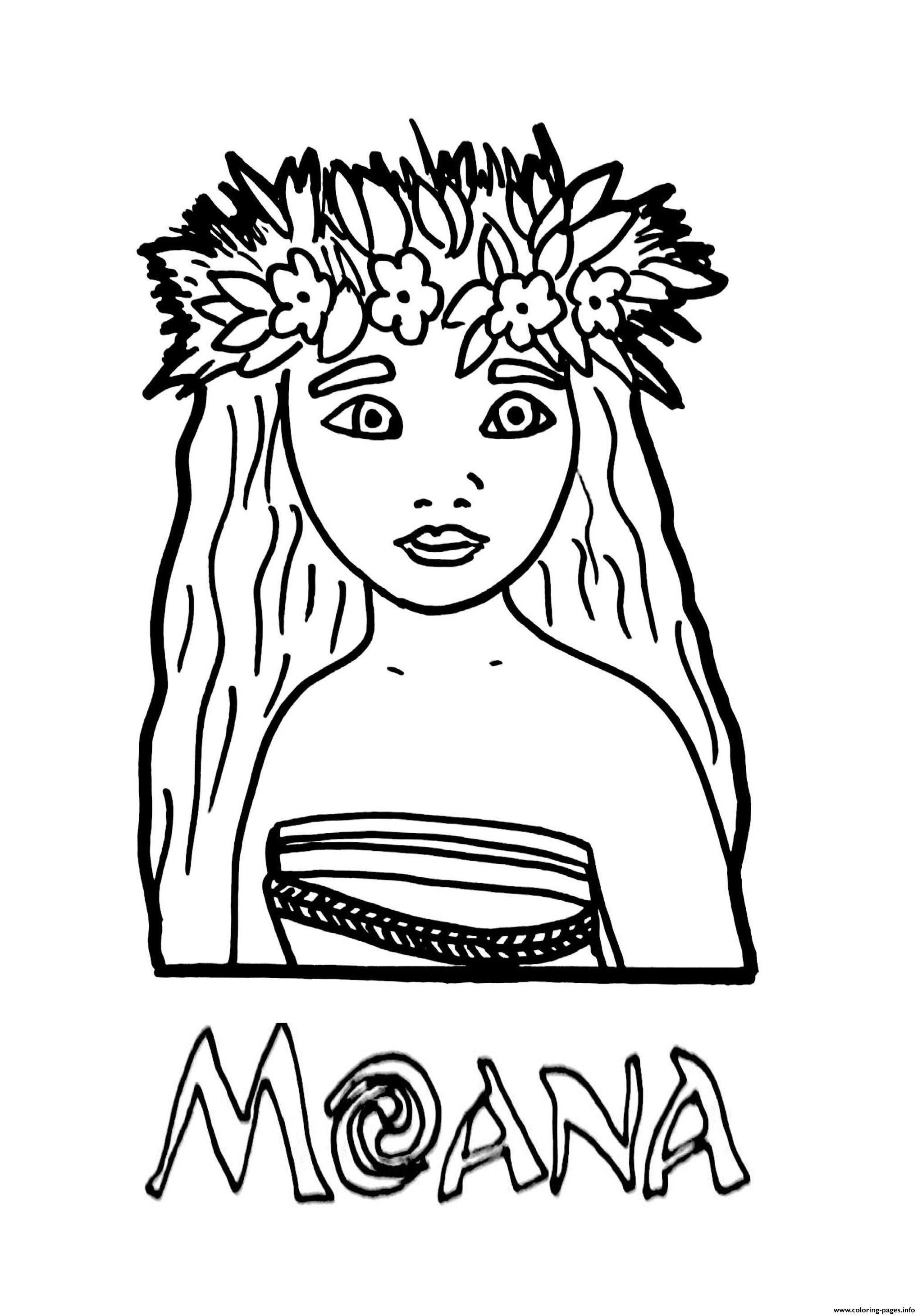 199+ Moana Coloring Pages 119