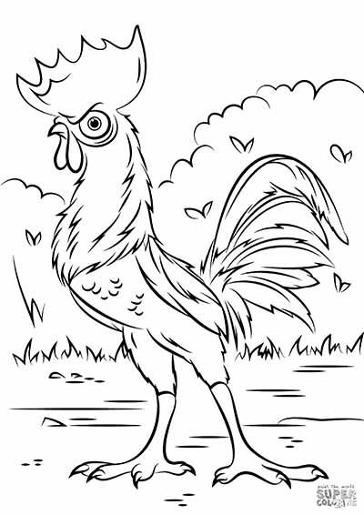 199+ Moana Coloring Pages 163