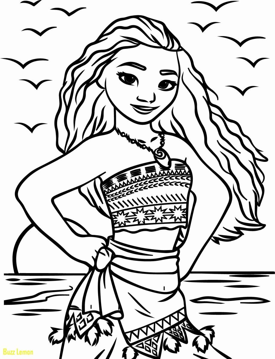 199+ Moana Coloring Pages 172