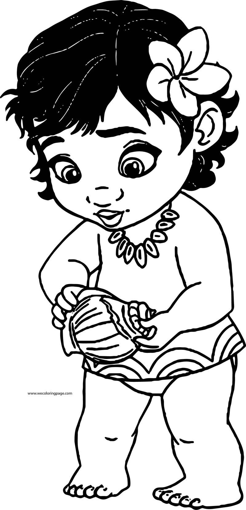 199+ Moana Coloring Pages 18