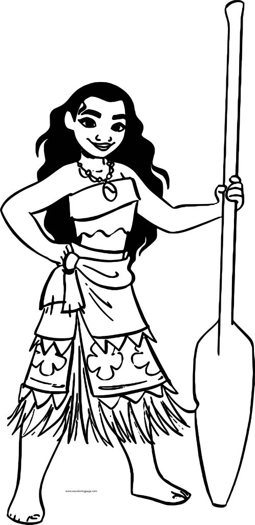 199+ Moana Coloring Pages 29