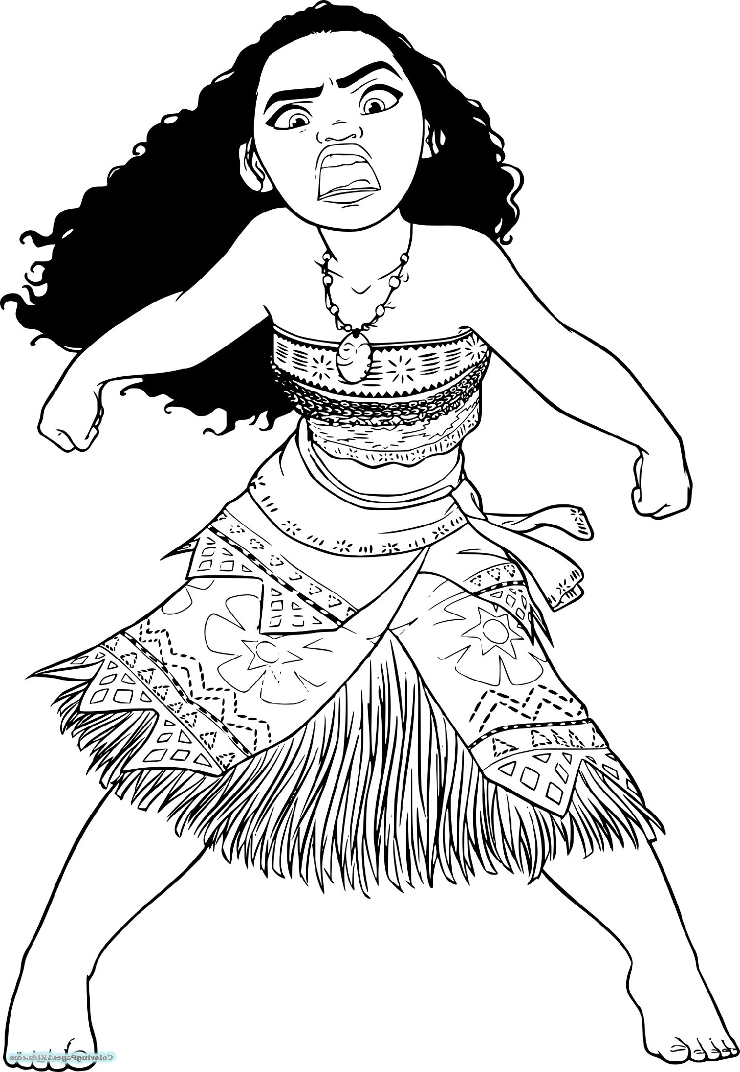 199+ Moana Coloring Pages 76