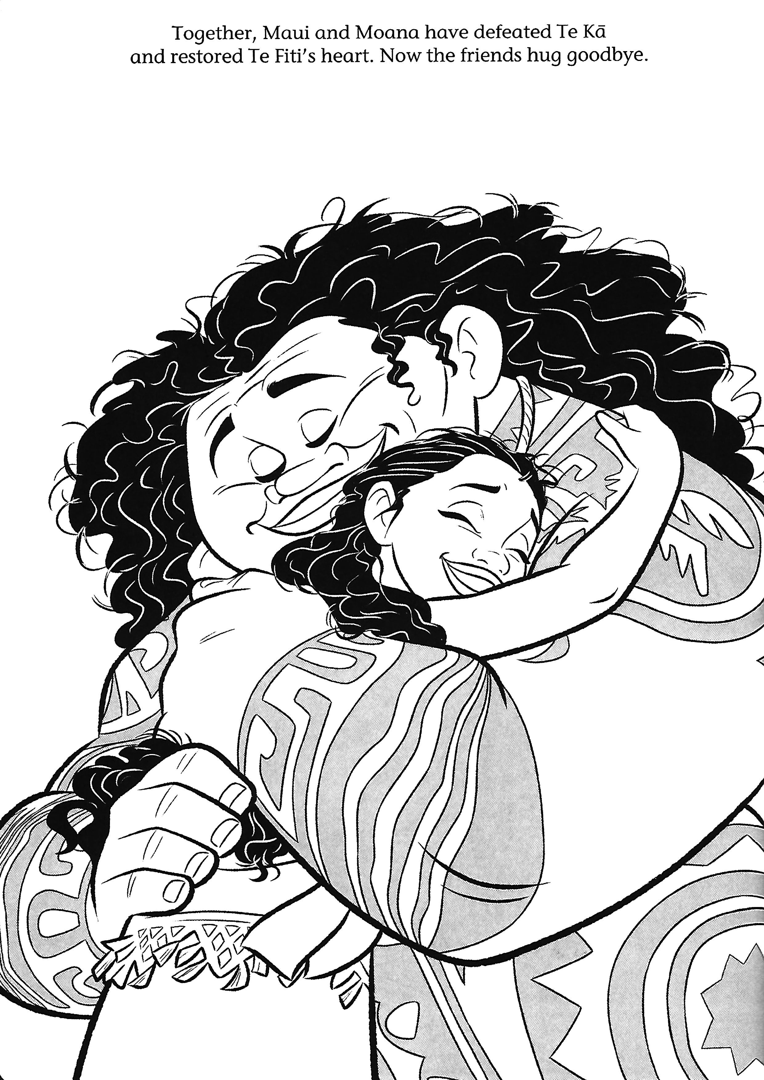 199+ Moana Coloring Pages 81