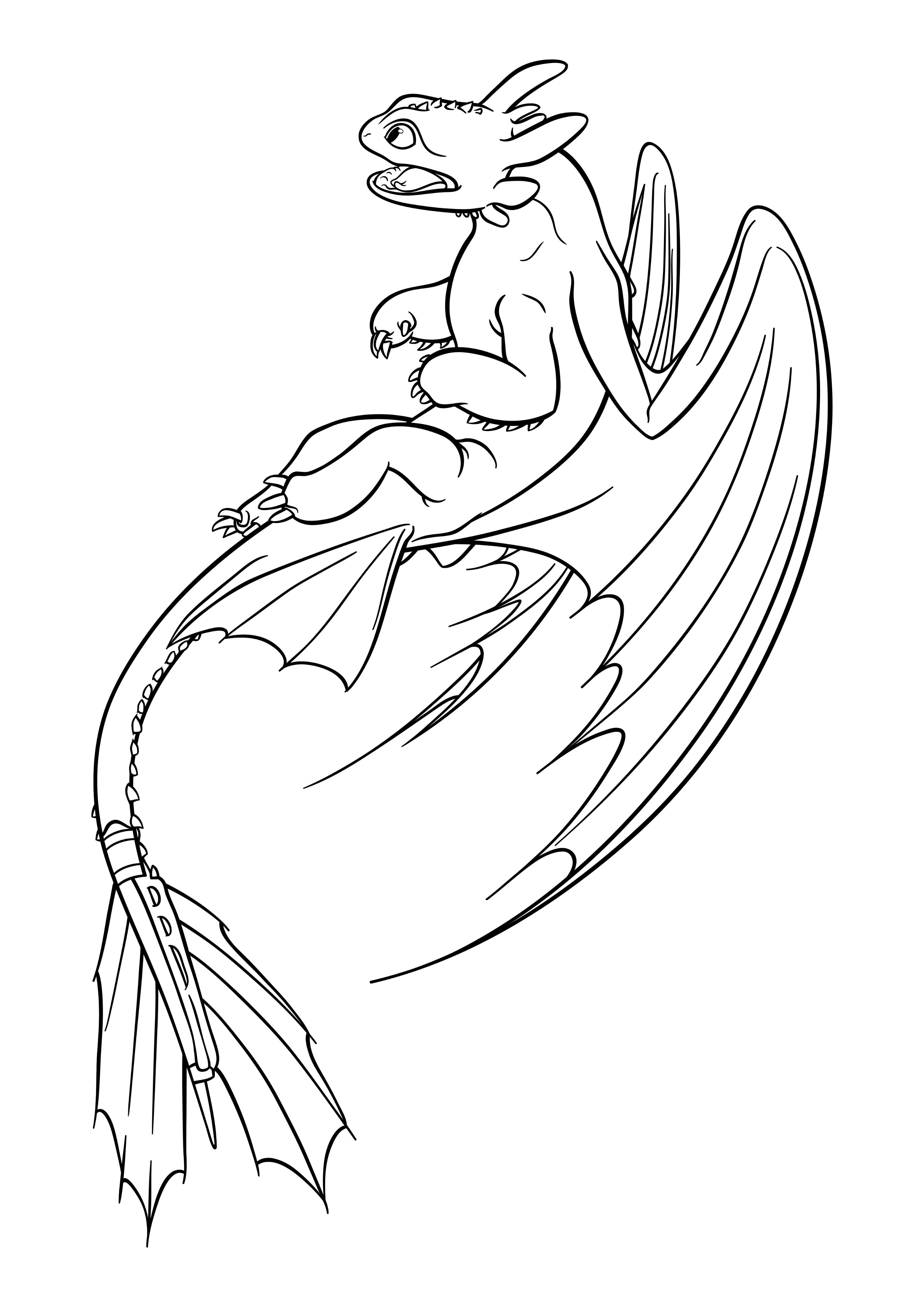 200+ Coloring Page Dragon: Fire Up Your Creativity 1