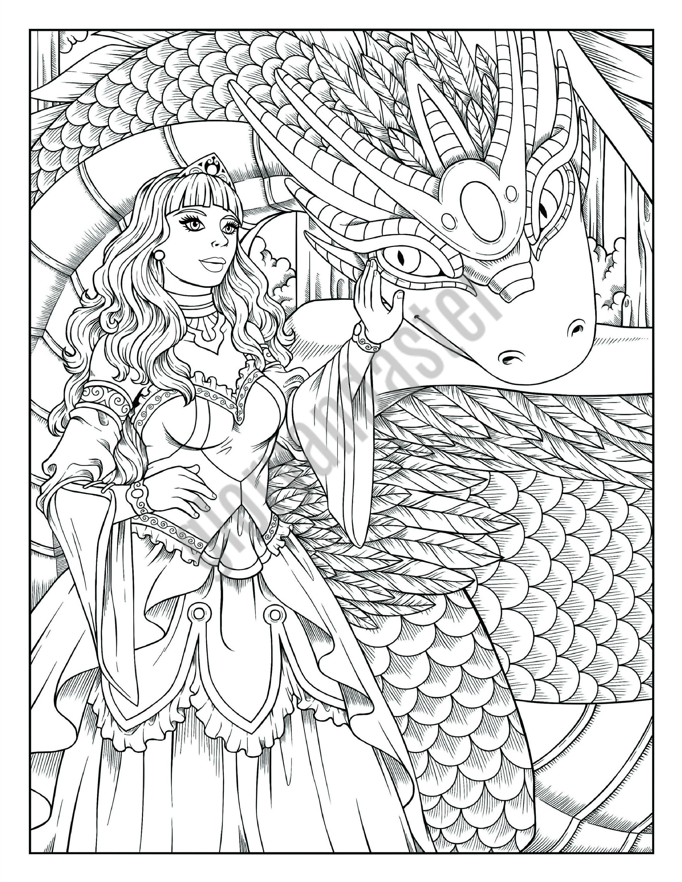 200+ Coloring Page Dragon: Fire Up Your Creativity 12