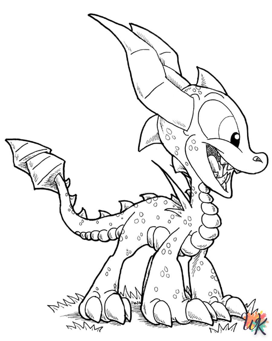 200+ Coloring Page Dragon: Fire Up Your Creativity 127