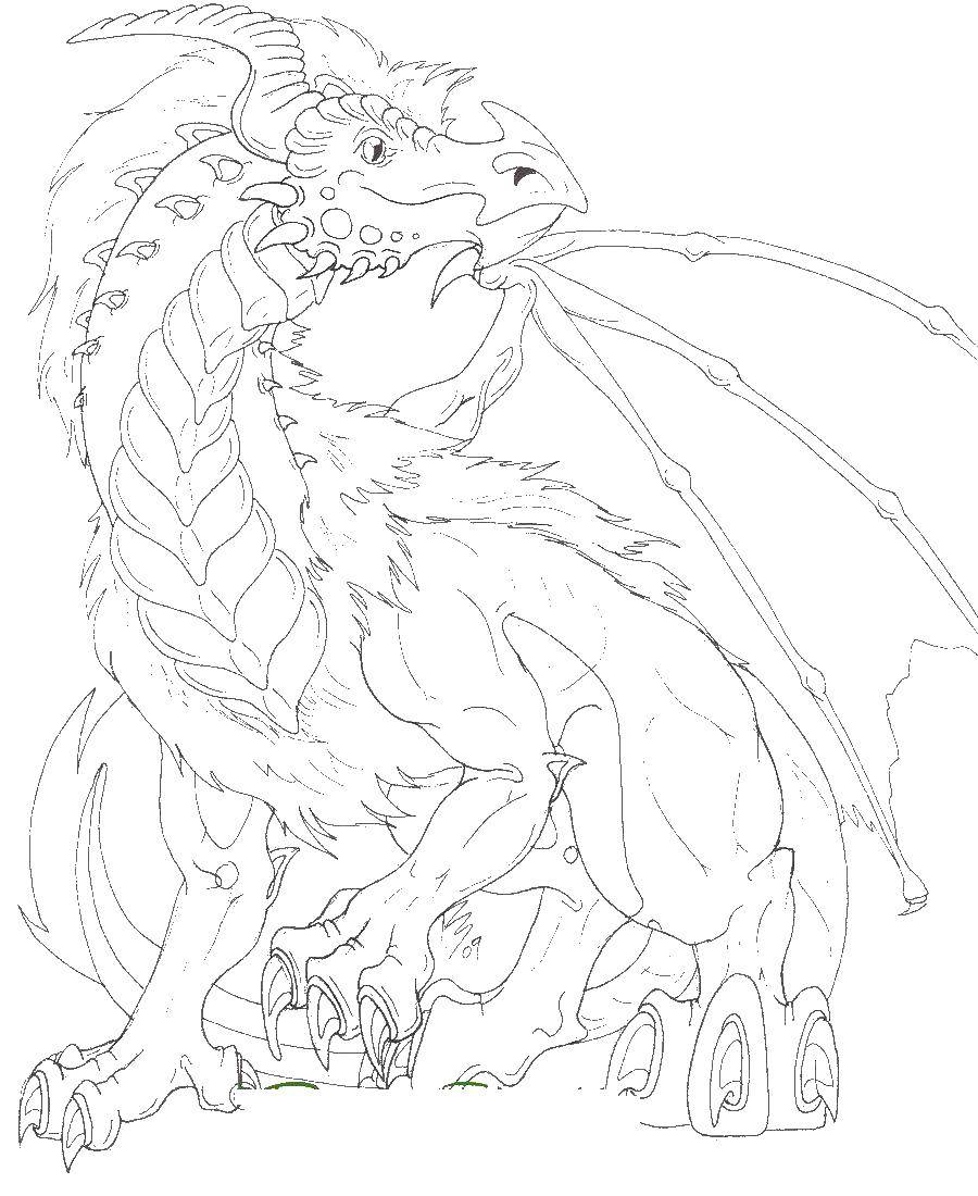 200+ Coloring Page Dragon: Fire Up Your Creativity 130