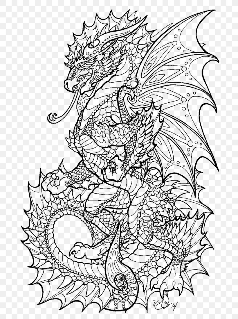 200+ Coloring Page Dragon: Fire Up Your Creativity 138