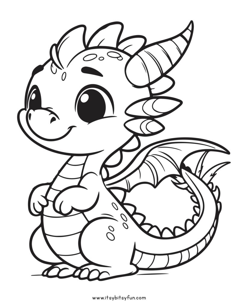 200+ Coloring Page Dragon: Fire Up Your Creativity 166