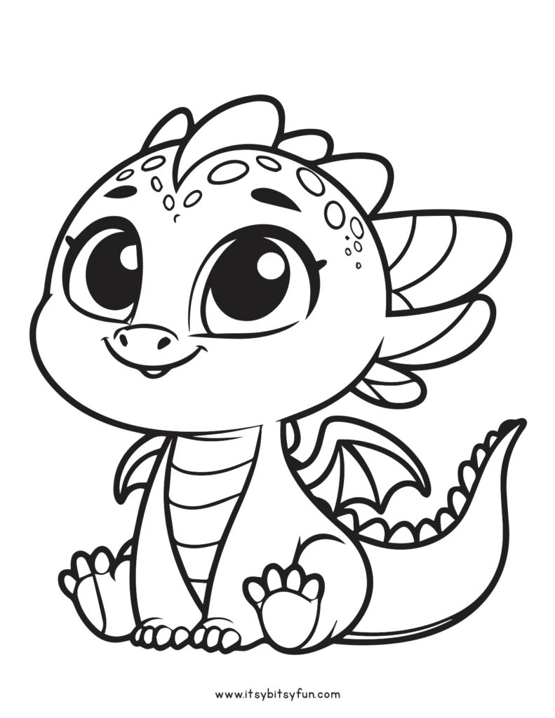 200+ Coloring Page Dragon: Fire Up Your Creativity 167