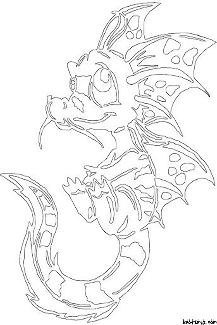 200+ Coloring Page Dragon: Fire Up Your Creativity 175