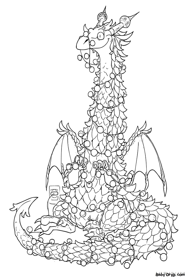 200+ Coloring Page Dragon: Fire Up Your Creativity 177