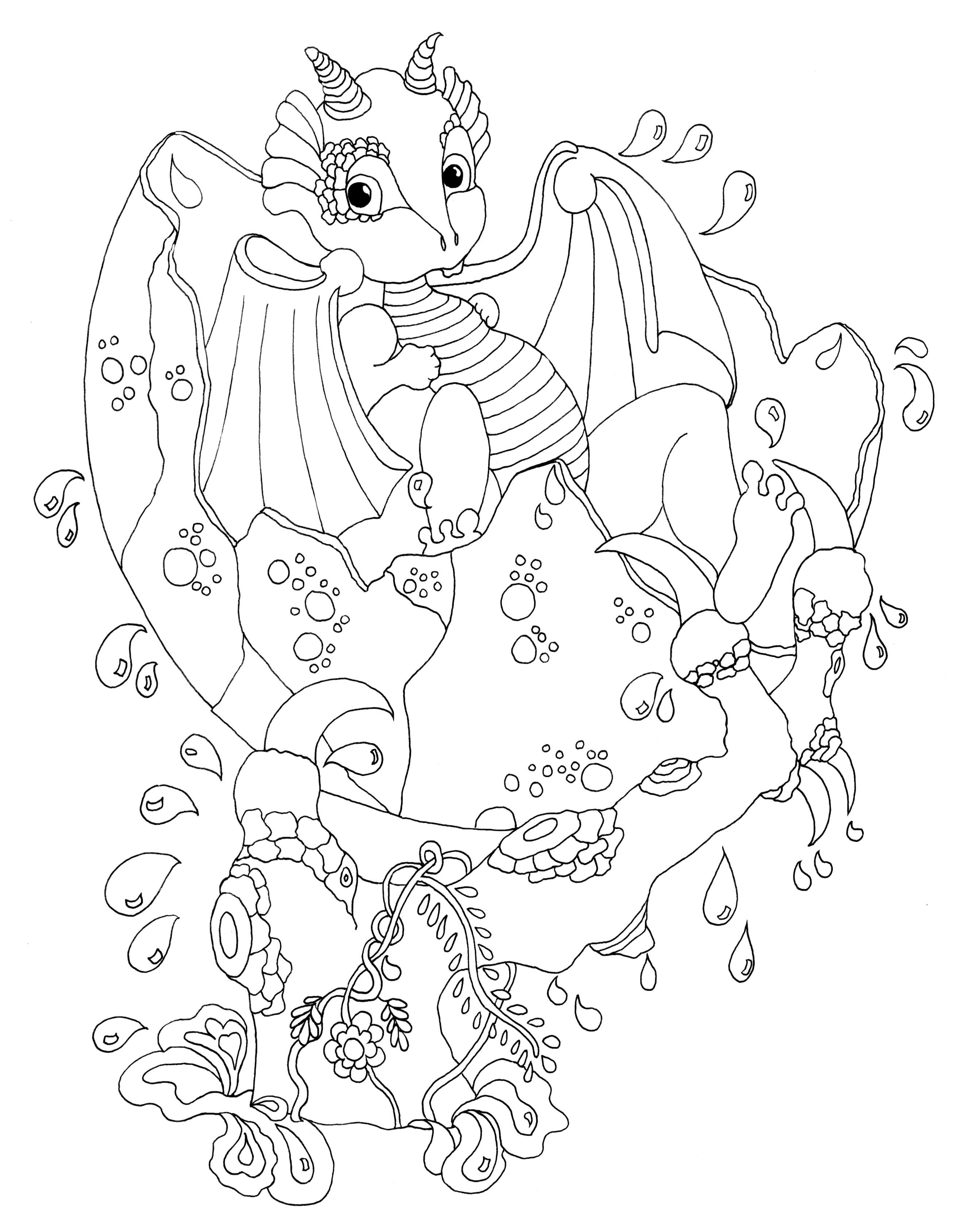 200+ Coloring Page Dragon: Fire Up Your Creativity 2