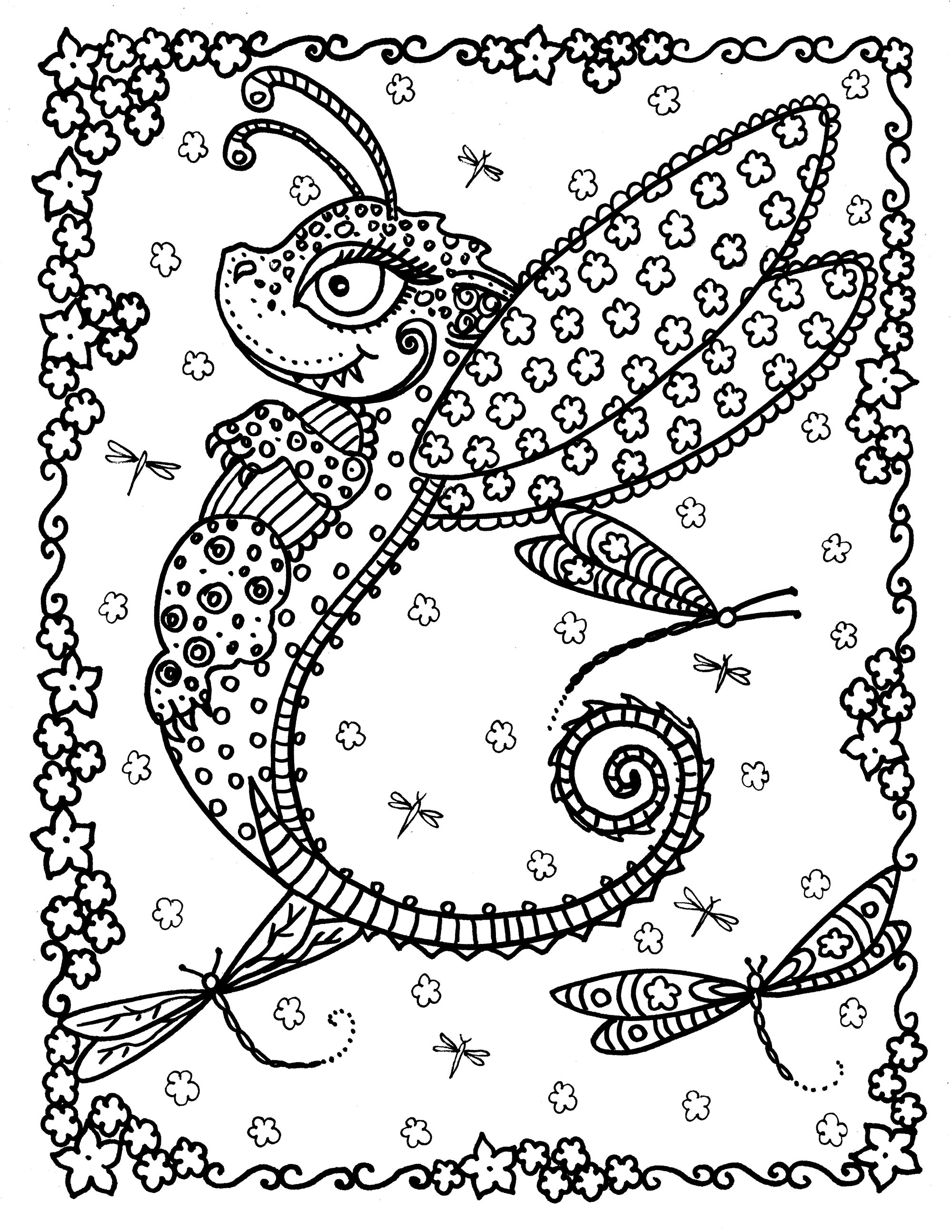 200+ Coloring Page Dragon: Fire Up Your Creativity 26