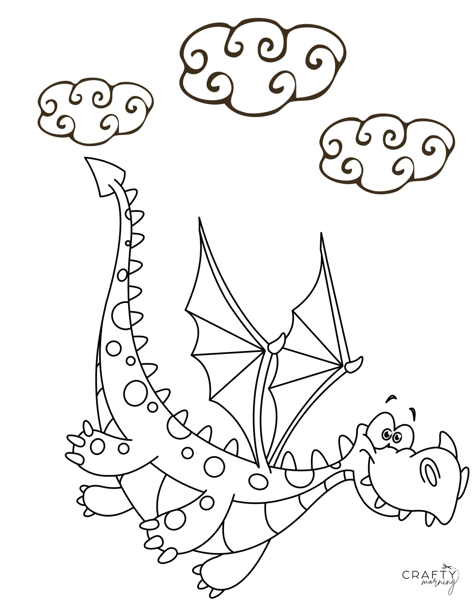 200+ Coloring Page Dragon: Fire Up Your Creativity 48