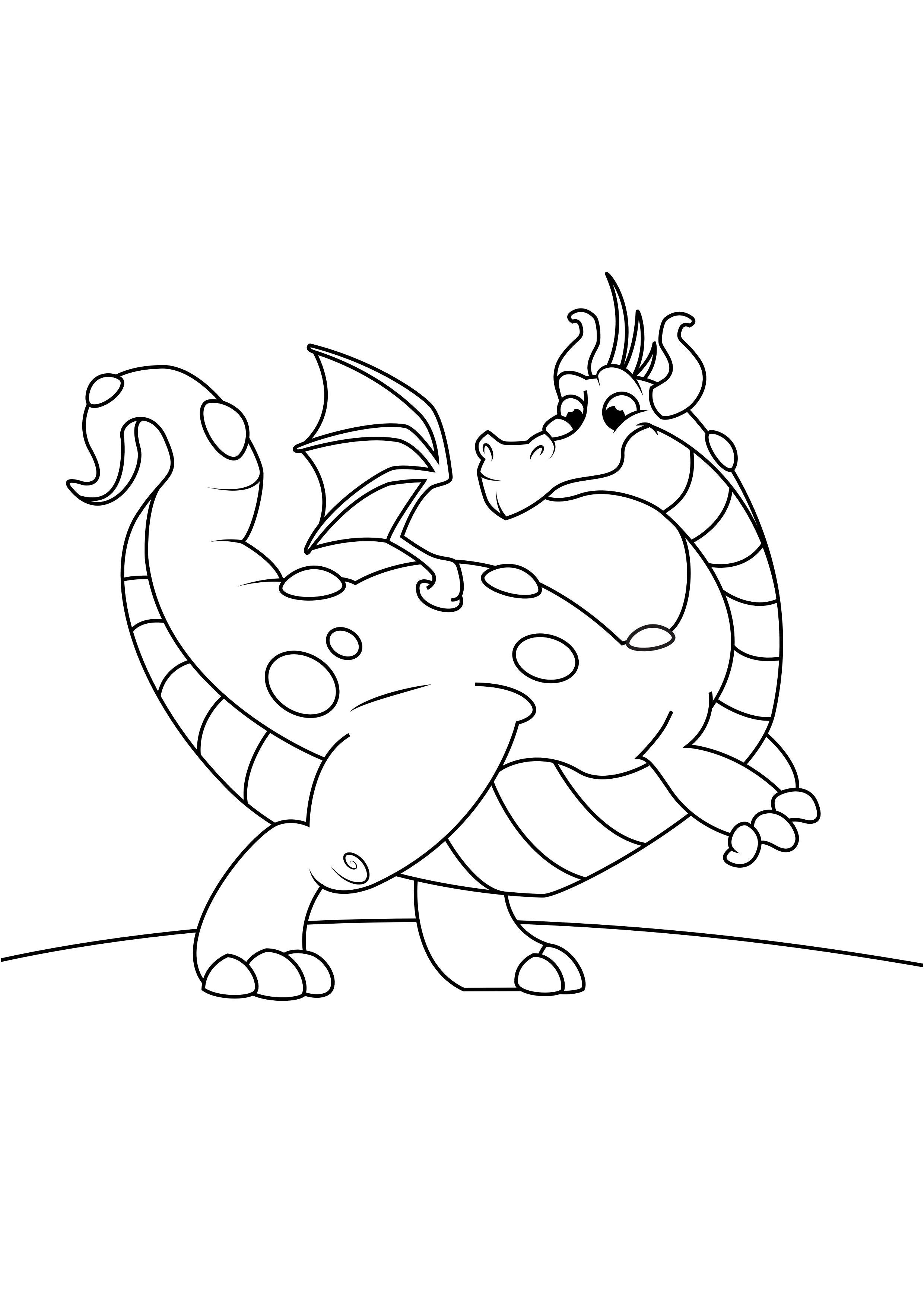 200+ Coloring Page Dragon: Fire Up Your Creativity 5