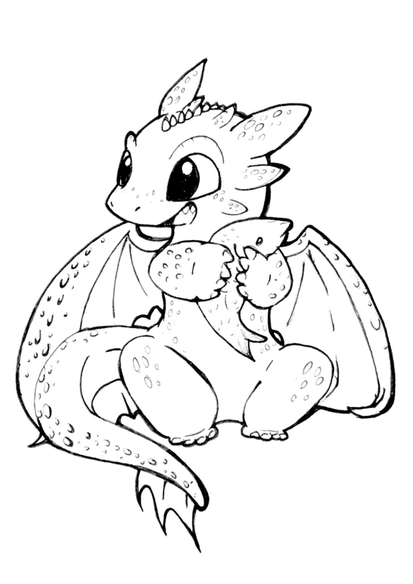 200+ Coloring Page Dragon: Fire Up Your Creativity 52