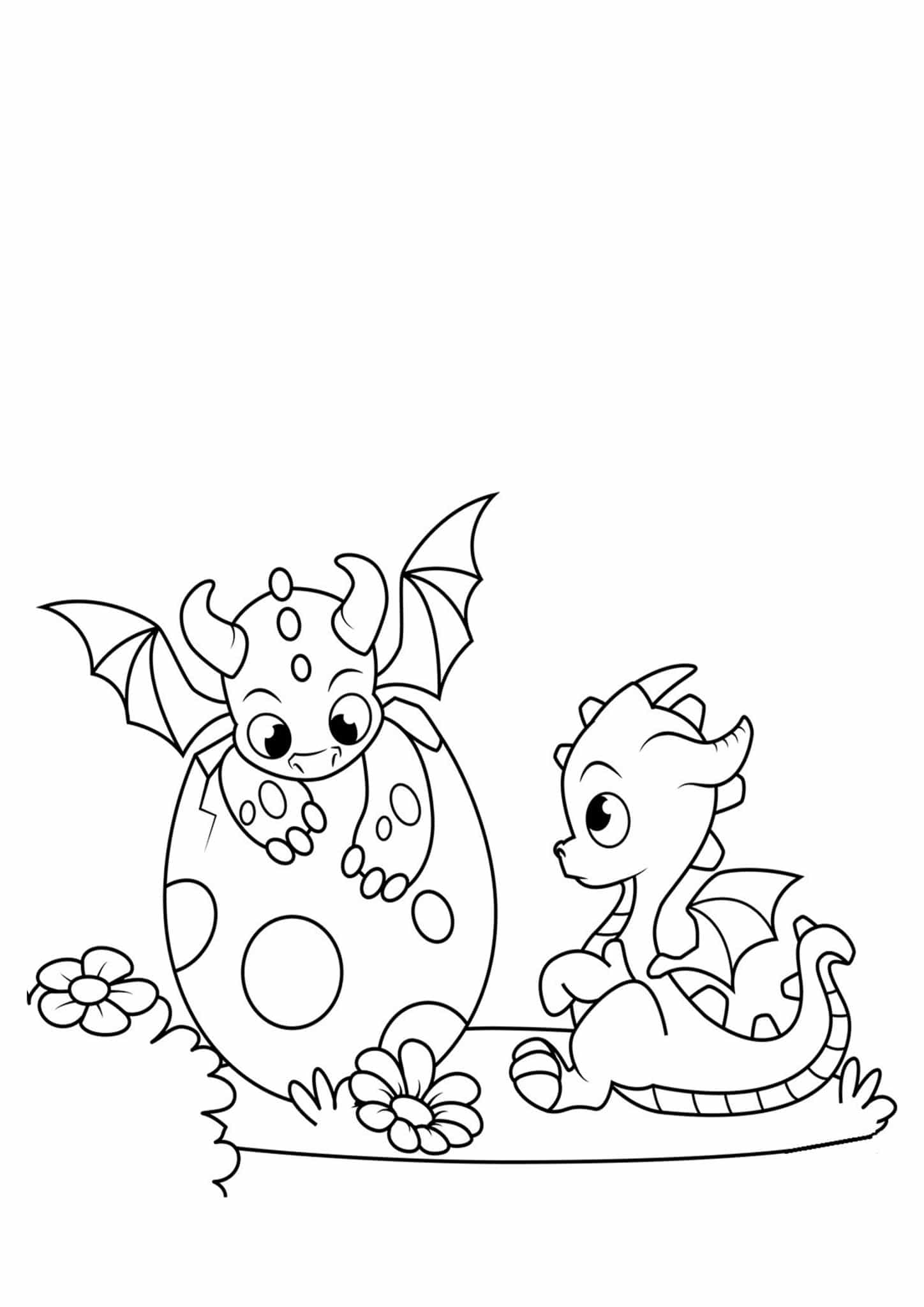 200+ Coloring Page Dragon: Fire Up Your Creativity 53