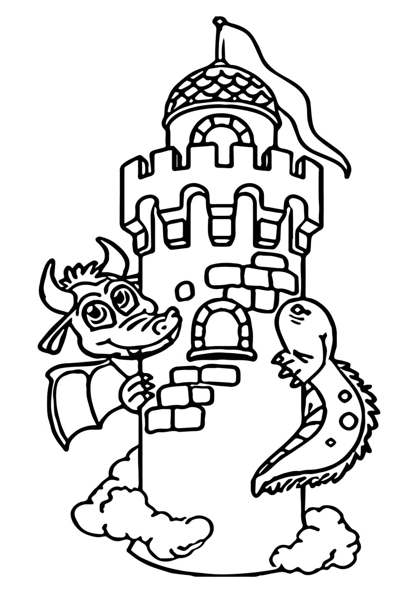 200+ Coloring Page Dragon: Fire Up Your Creativity 54