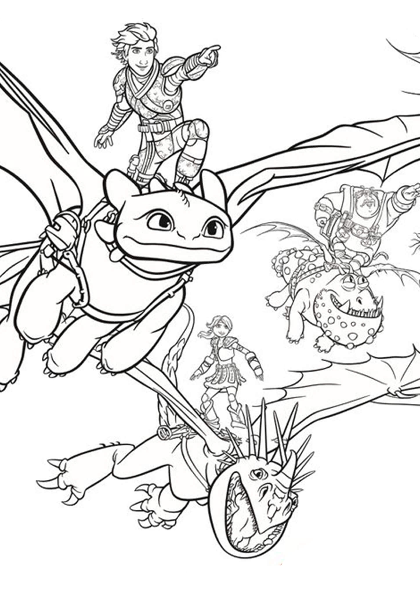 200+ Coloring Page Dragon: Fire Up Your Creativity 55