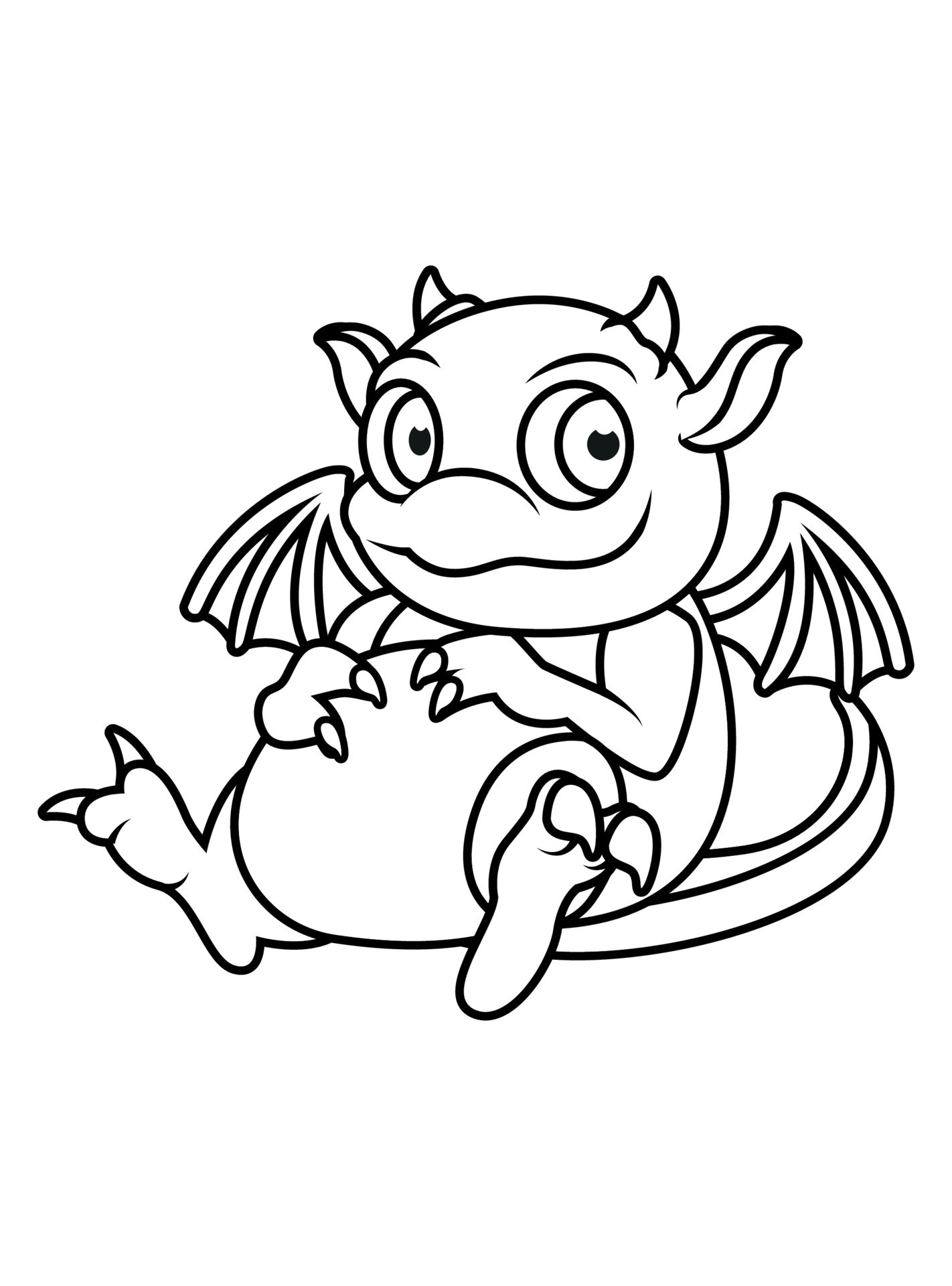 200+ Coloring Page Dragon: Fire Up Your Creativity 57