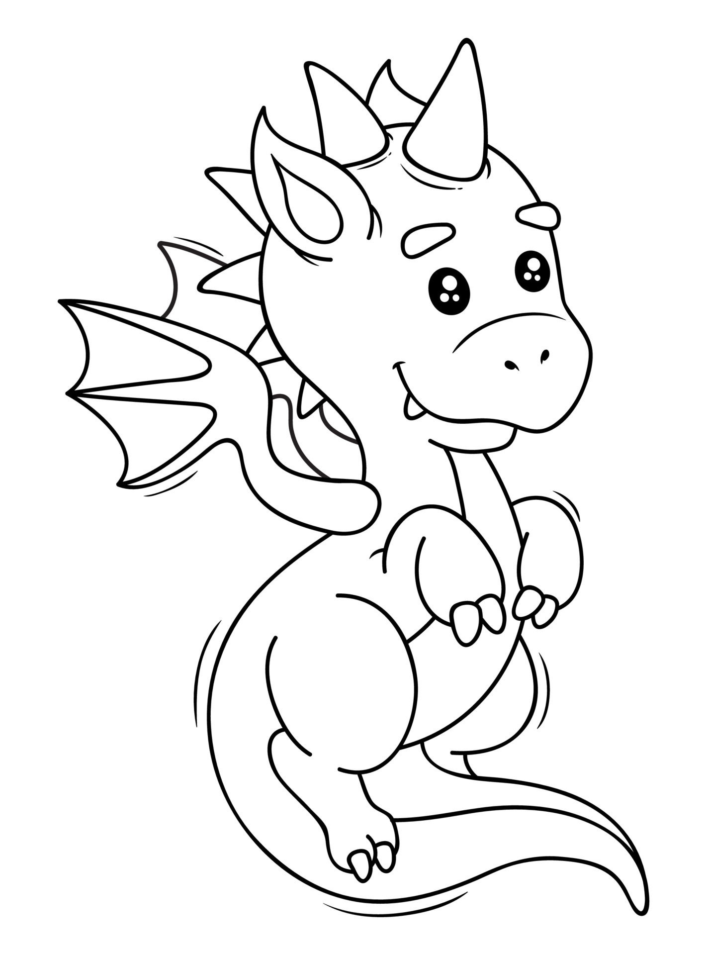 200+ Coloring Page Dragon: Fire Up Your Creativity 59