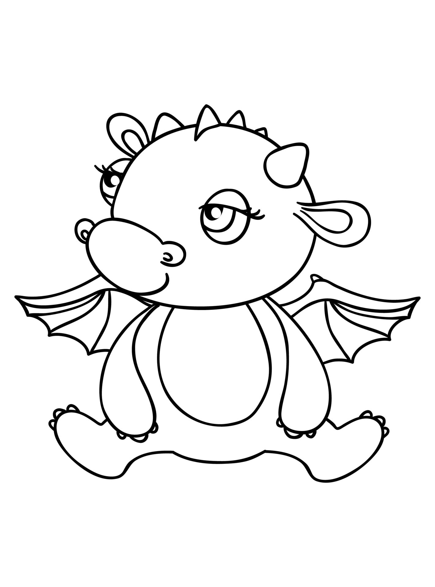 200+ Coloring Page Dragon: Fire Up Your Creativity 63