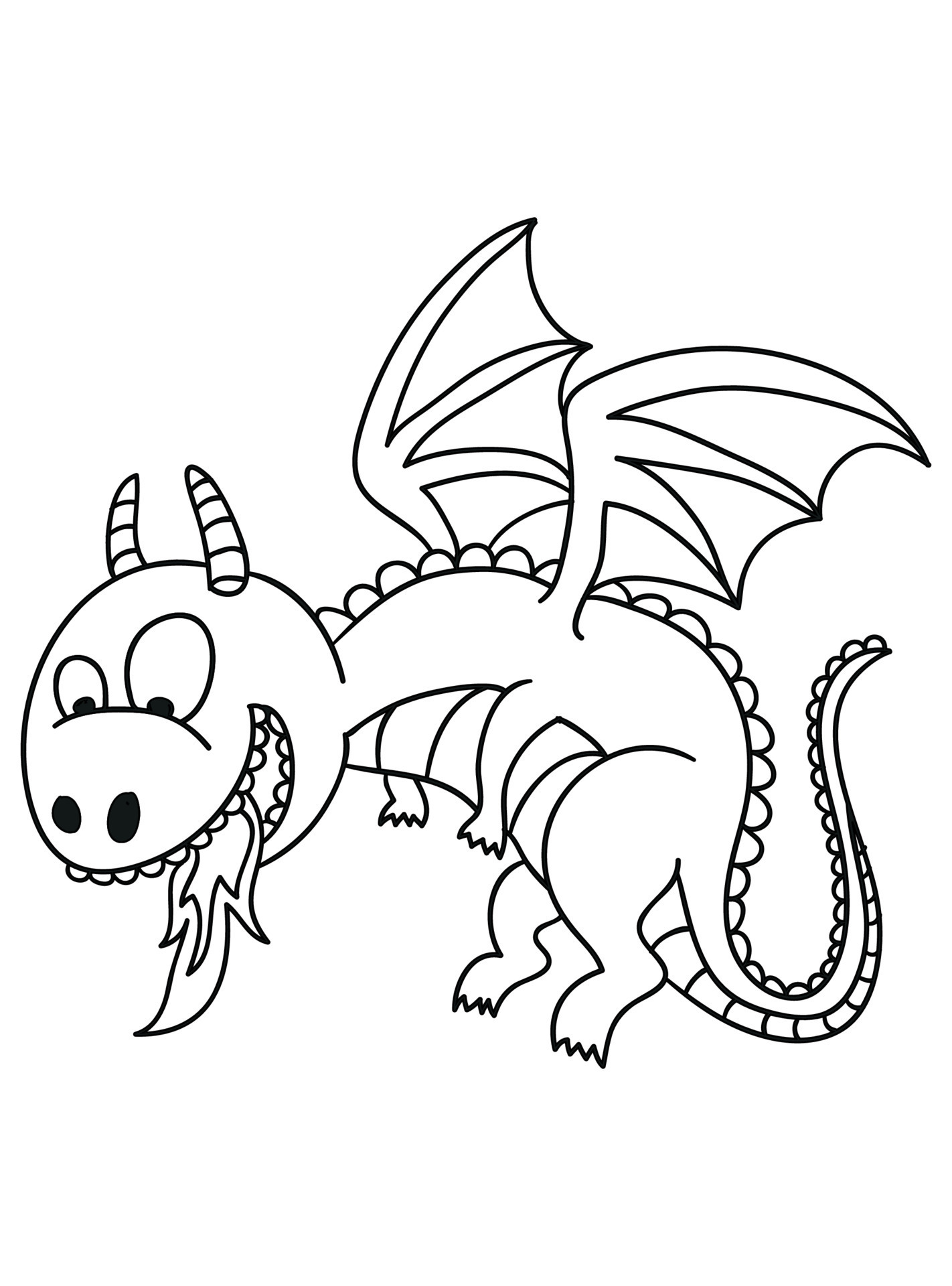 200+ Coloring Page Dragon: Fire Up Your Creativity 64