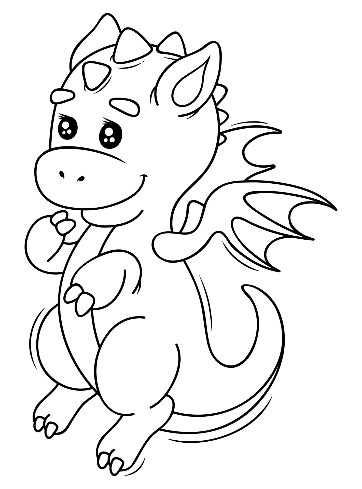 200+ Coloring Page Dragon: Fire Up Your Creativity 65