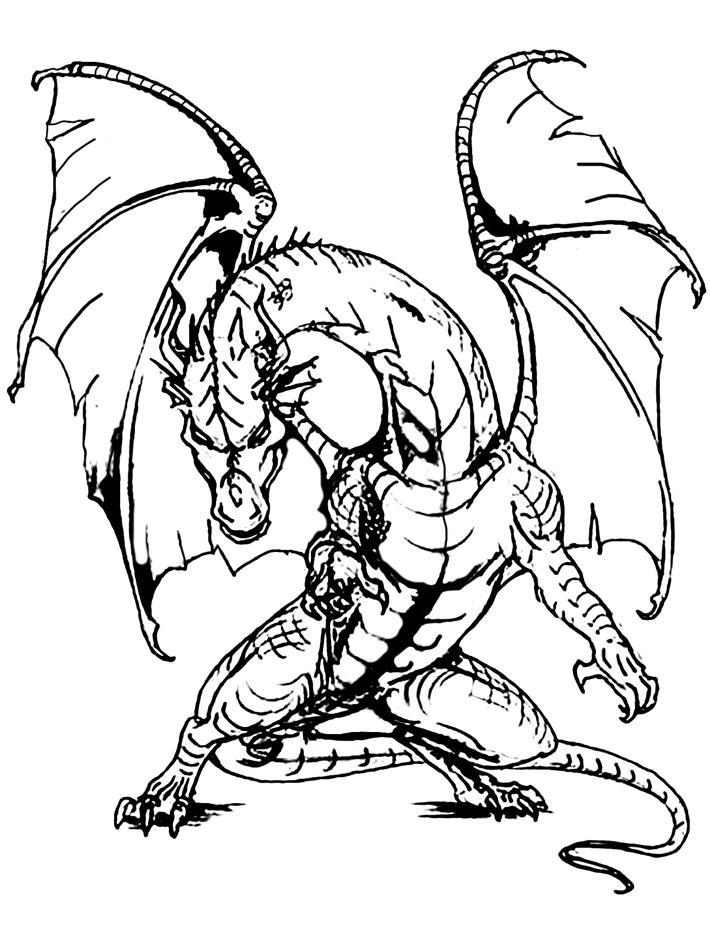 200+ Coloring Page Dragon: Fire Up Your Creativity 67