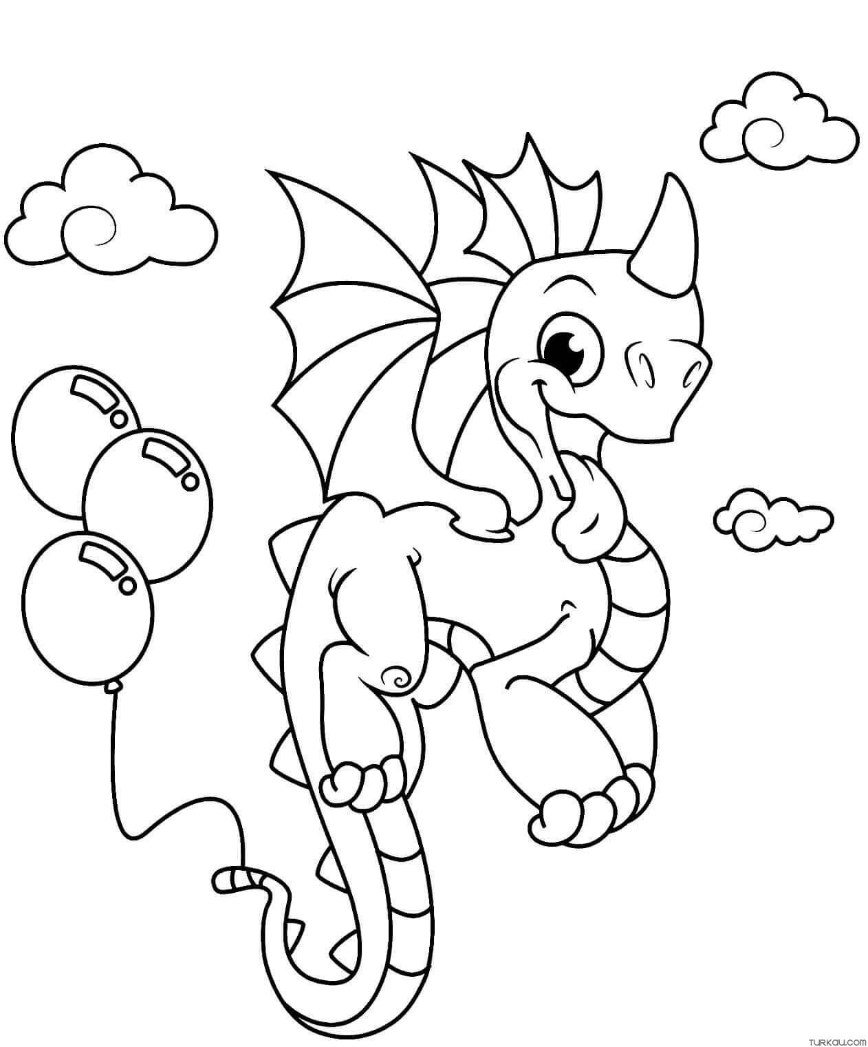 200+ Coloring Page Dragon: Fire Up Your Creativity 83