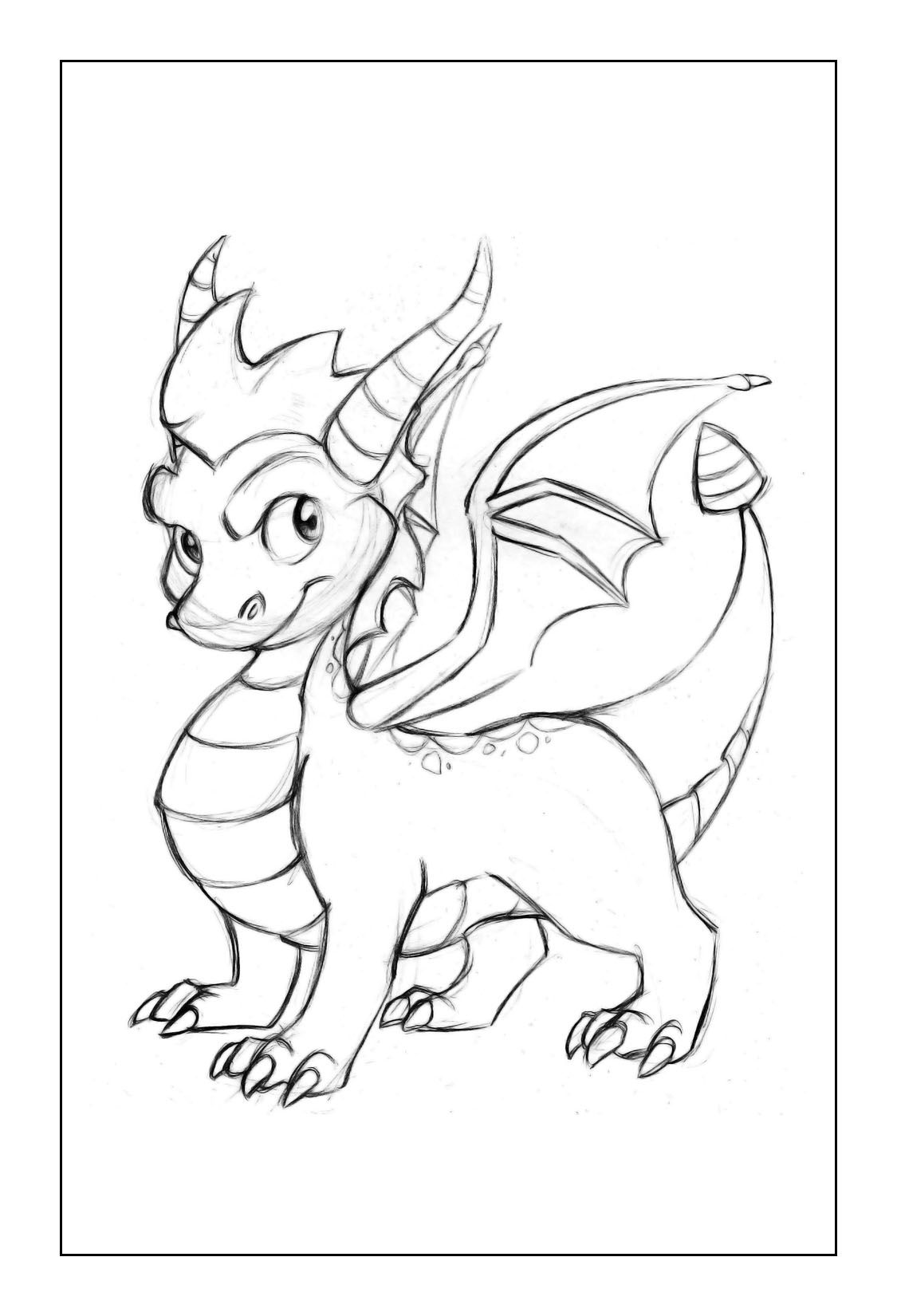 200+ Coloring Page Dragon: Fire Up Your Creativity 88