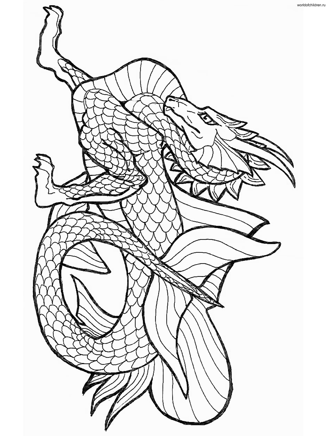 200+ Coloring Page Dragon: Fire Up Your Creativity 90