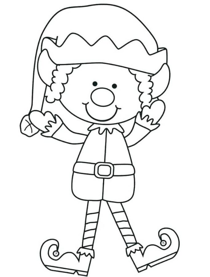 200+ Elf Coloring Pages: Magical and Whimsical Designs 100