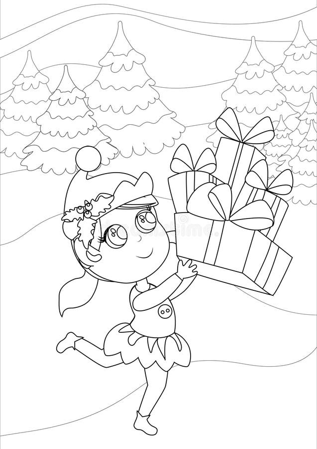 200+ Elf Coloring Pages: Magical and Whimsical Designs 106