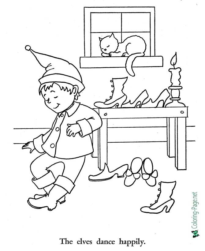 200+ Elf Coloring Pages: Magical and Whimsical Designs 107