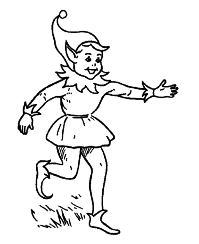 200+ Elf Coloring Pages: Magical and Whimsical Designs 110