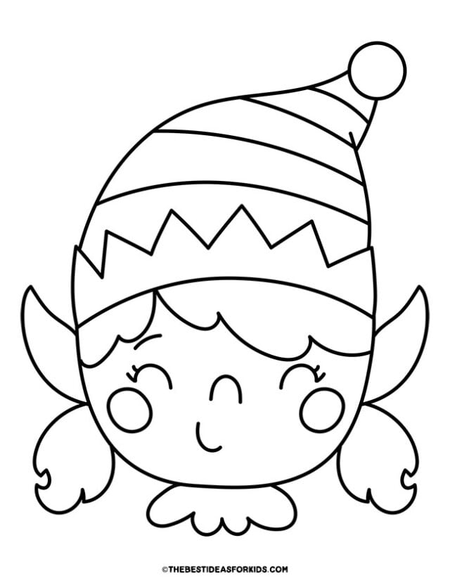 200+ Elf Coloring Pages: Magical and Whimsical Designs 114