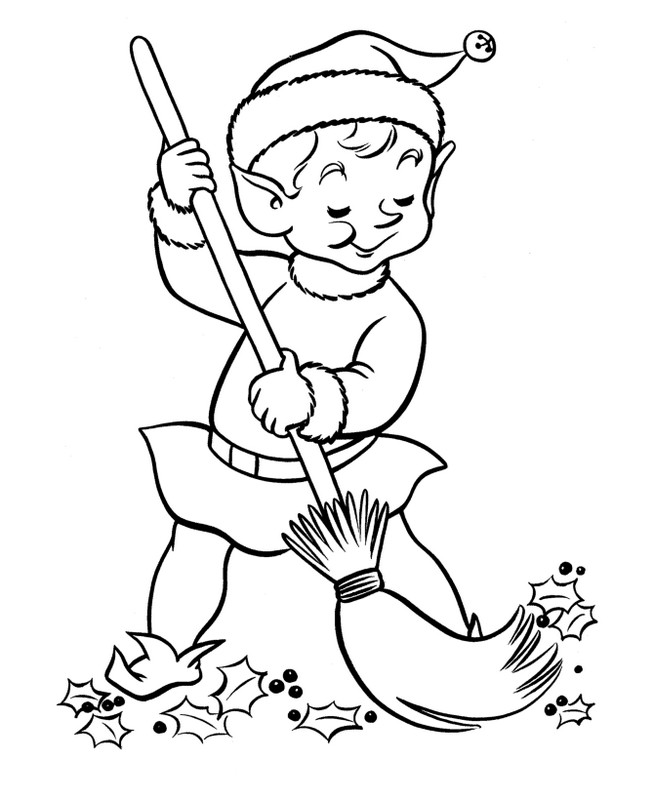 200+ Elf Coloring Pages: Magical and Whimsical Designs 115