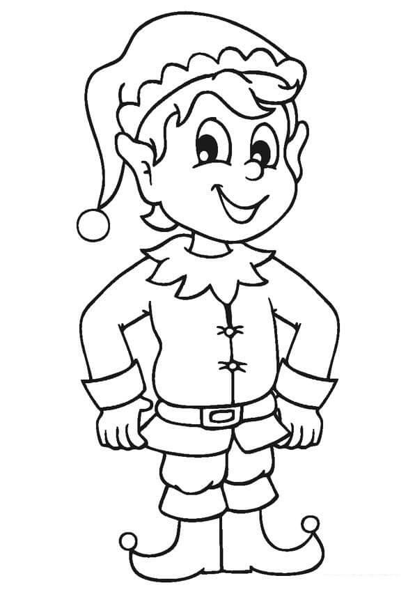 200+ Elf Coloring Pages: Magical and Whimsical Designs 118