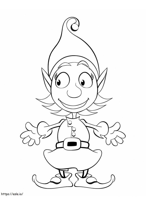 200+ Elf Coloring Pages: Magical and Whimsical Designs 122