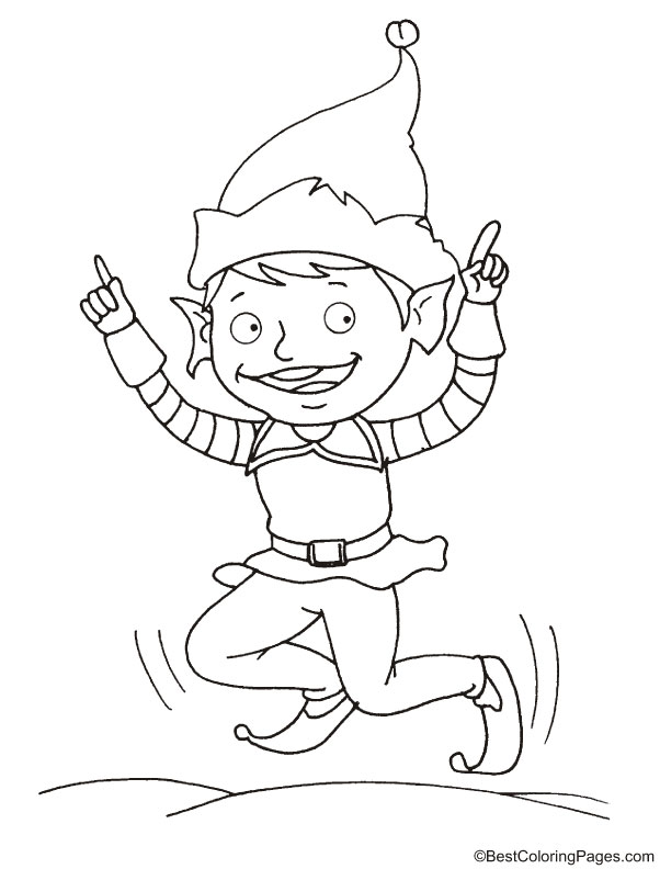 200+ Elf Coloring Pages: Magical and Whimsical Designs 129